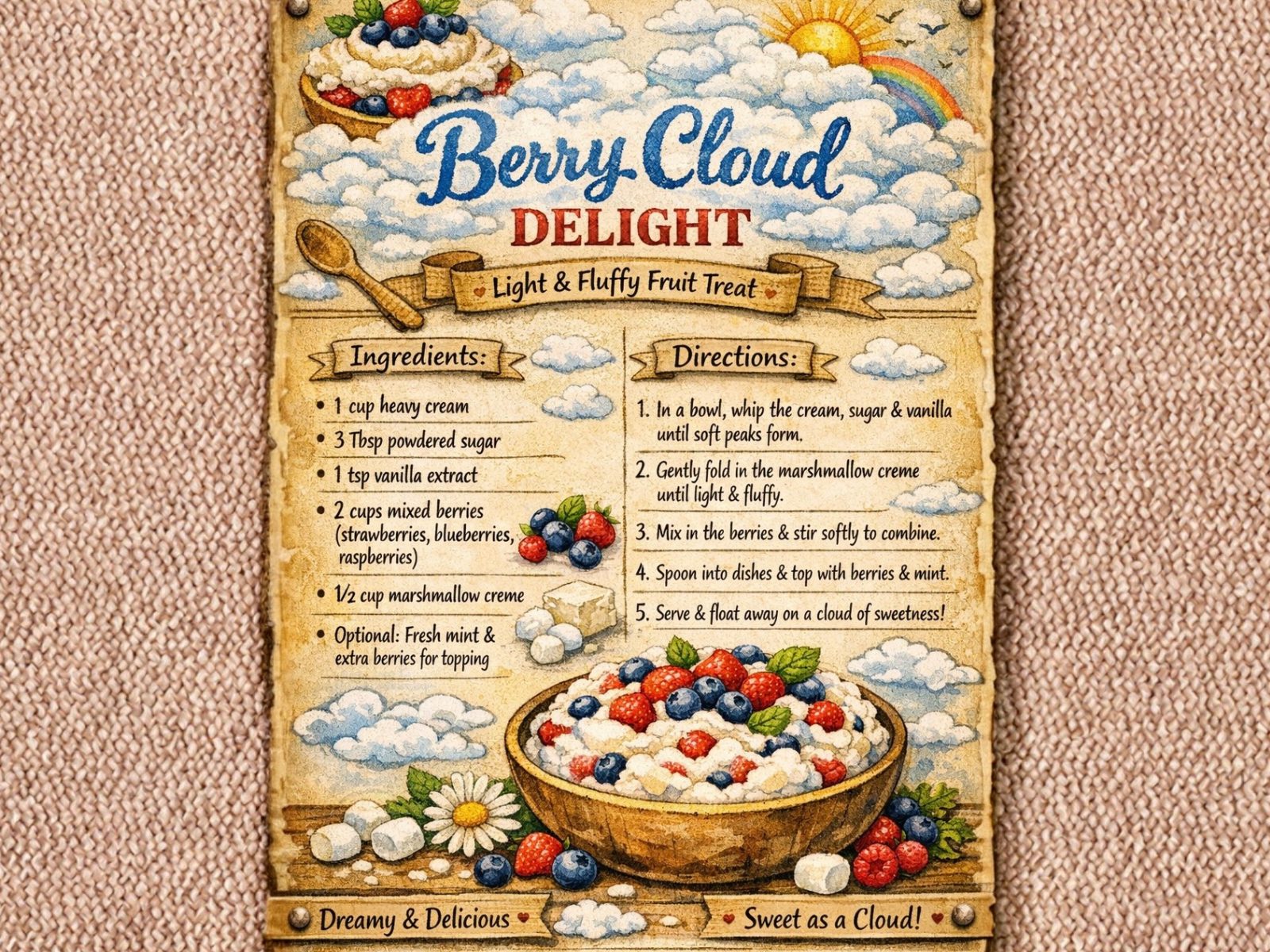 Berry Cloud Delight