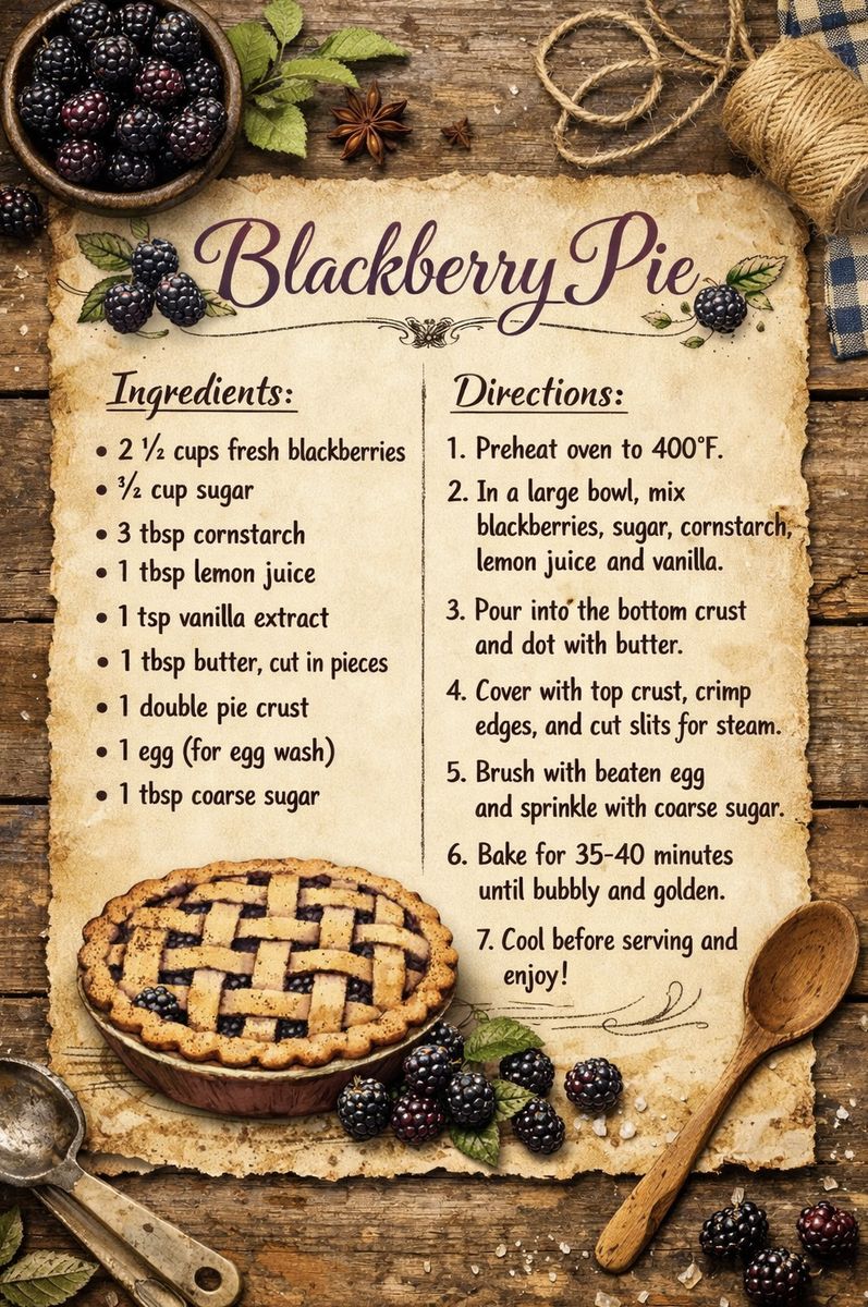 Blackberry Pie