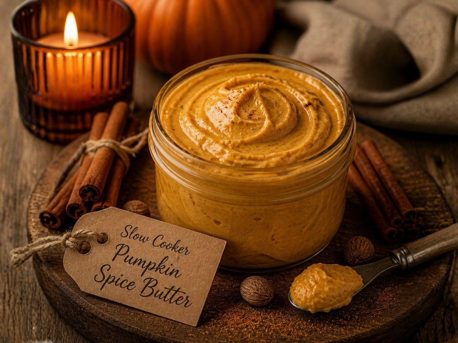 Slow Cooker Pumpkin Spice Butter