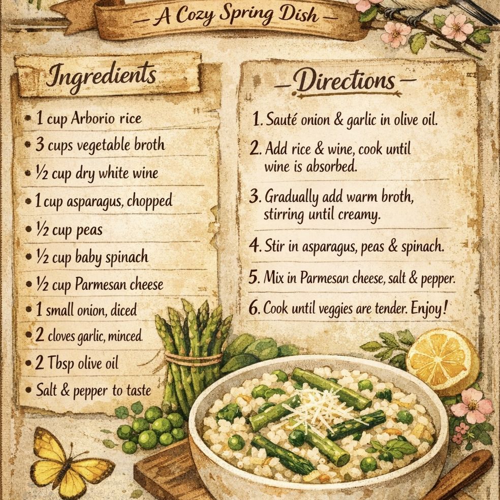 Spring Vegetable Risotto