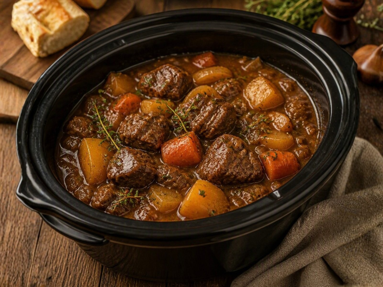 The Best Slow-Cooked Beef Stew